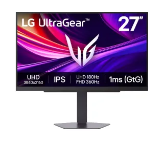 LG UltraGear 27G810A-B 27" 4K IPS Dual Mode 180Hz/360Hz 1ms Gamingowy - Kup na Raty - RRSO 0%