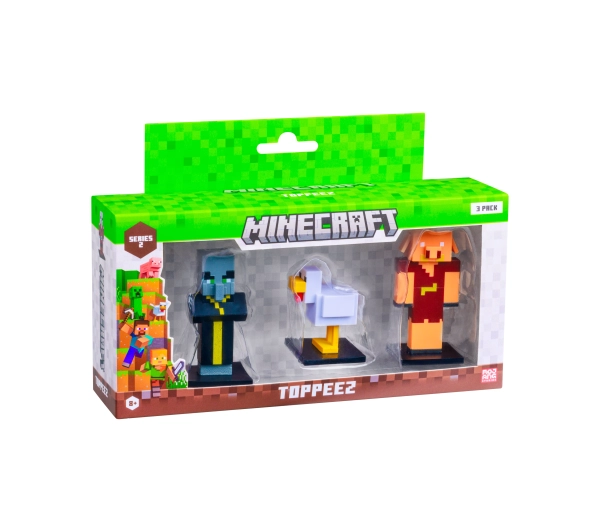 PMI Kids World Minecraft Toppeez S2- 3 Pack