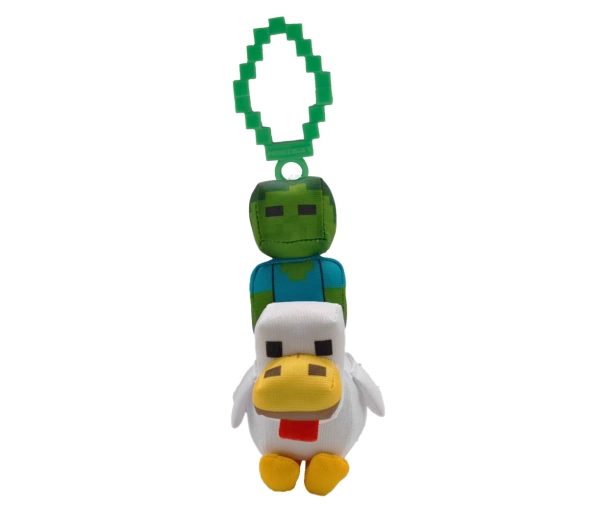 PMI Kids World Minecraft S2 Clip On Plush