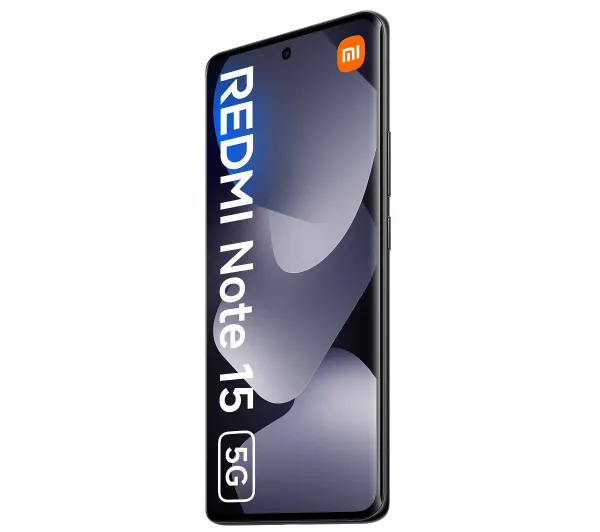 Xiaomi REDMI Note 15 5G 6/128GB Funkcje AI 6,77" 120Hz 108Mpix Czarny - Kup na Raty - RRSO 0%