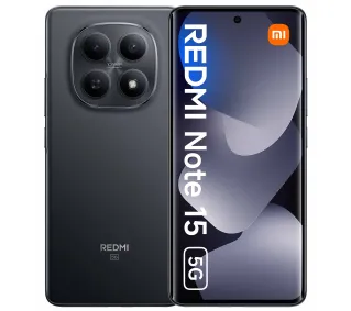 Xiaomi REDMI Note 15 5G 6/128GB Funkcje AI 6,77" 120Hz 108Mpix Czarny - Kup na Raty - RRSO 0%