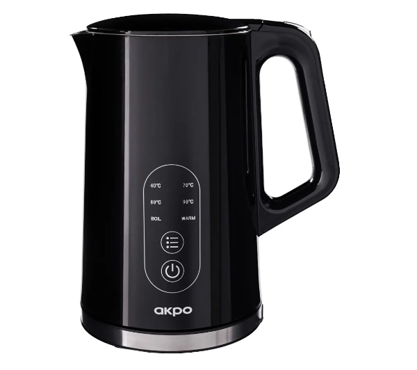 Czajniki elektryczne - Akpo AGC340CY 1,7l 2200W Regulacja temperatury