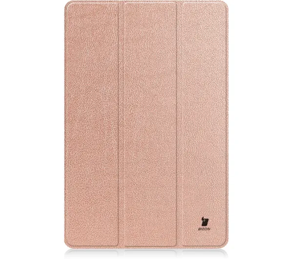Bizon Case Tab Croc z klapką do Lenovo Xiaoxin Pad Pro 2022 / P11 Pro Gen 2 Różowozłoty