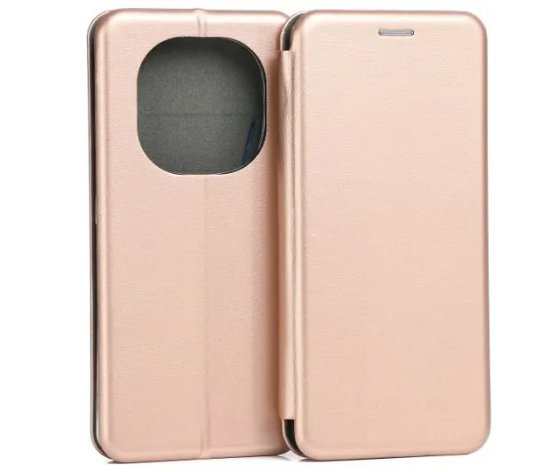 Beline Book Magnetic Xiaomi Redmi Note 14 Pro 5G Różowo-złoty