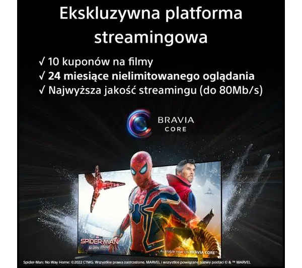 Sony XR-85X90L 85" Full Array LED 4K 120Hz Google TV Dolby Vision Dolby Atmos HDMI 2.1 DVB-T2 + Soundbar HT-BD60 - Kup na Raty - RRSO 0%