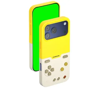 GAMEBABY AF4004 z kontrolerem do iPhone 17 Pro Max Żółty