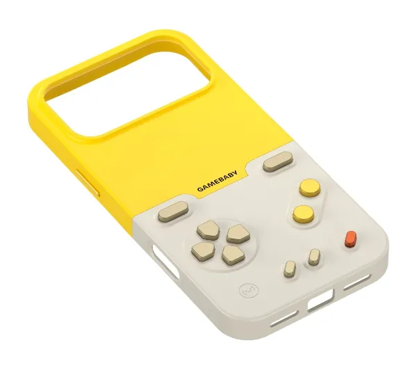GAMEBABY AF4004 z kontrolerem do iPhone 17 Pro Max Żółty