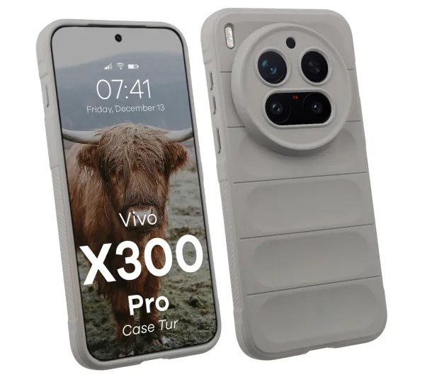 Bizon Tur do Vivo X300 Pro Jasnoszary