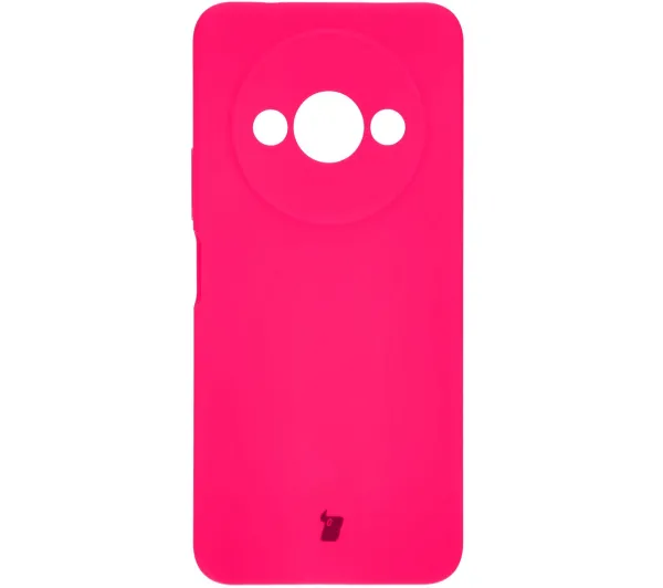 Bizon Soft Case do Xiaomi Redmi A3 4G Neonowy-różowy