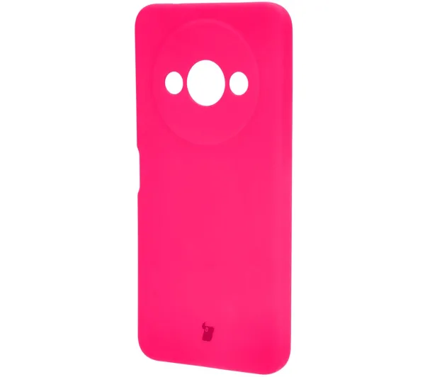 Bizon Soft Case do Xiaomi Redmi A3 4G Neonowy-różowy