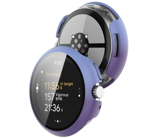 Bizon Case Watch Adamo do Google Pixel Watch 3 41mm Niebieskofioletowy