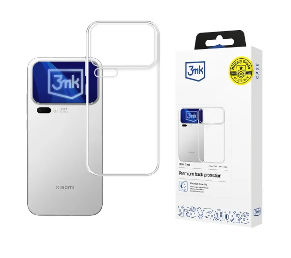 3mk Clear Case do Xiaomi 17 Pro Max Przezroczysty