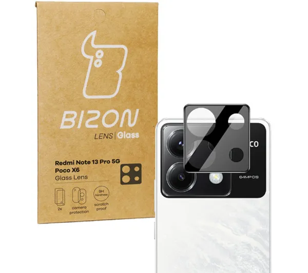 Bizon na aparat Silk Lens do Xiaomi Poco M6 Pro 4G / Xiaomi Redmi Note 13 Pro 4G