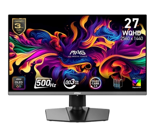 MSI MAG 272QP QD-OLED X50 27" 2K 500Hz 0,03ms Technologia AI Gamingowy - Kup na Raty - RRSO 0%