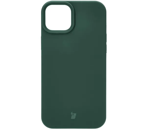 Bizon Soft Case do Apple iPhone 15 Plus Ciemnozielony