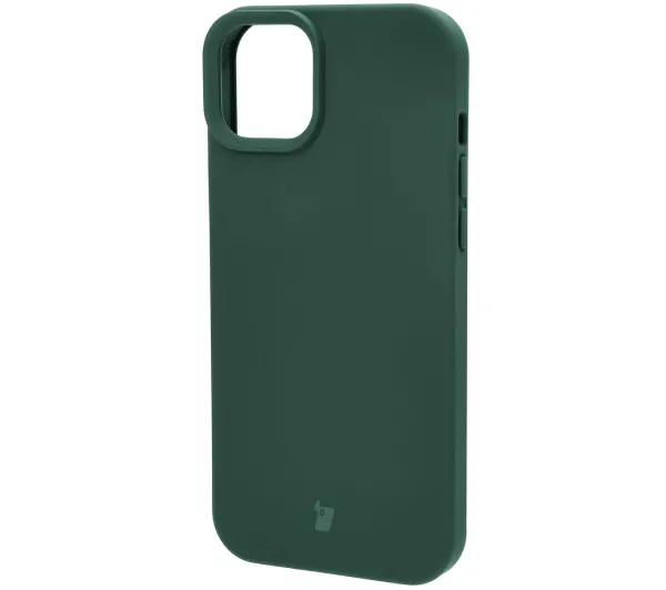 Bizon Soft Case do Apple iPhone 15 Plus Ciemnozielony