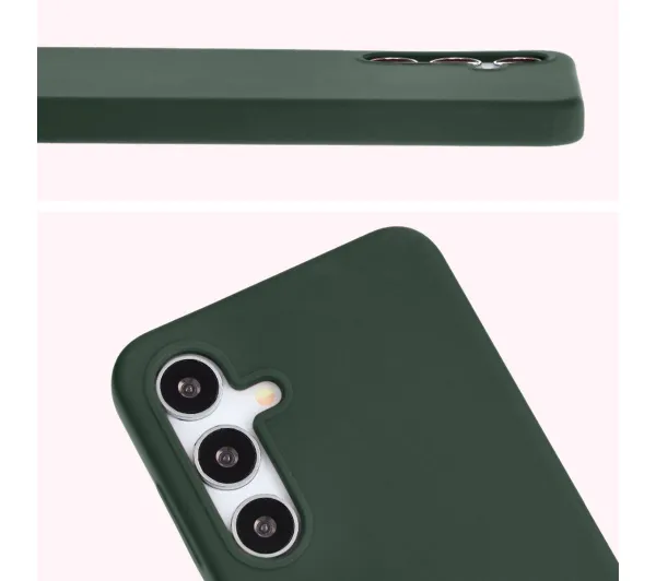 Bizon Soft Case do Samsung Galaxy S24 Plus Ciemnozielony