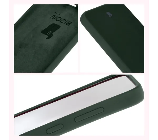 Bizon Soft Case do Samsung Galaxy S24 Plus Ciemnozielony