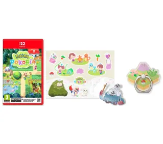 Pokémon Pokopia + Uchwyt na telefon + Naklejki Gra na Nintendo Switch 2 - przedsprzedaż
