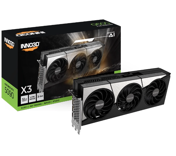 Karta graficzna INNO3D GeForce RTX 5090 ICHILL X3 (C50903-32D7X-175967H)