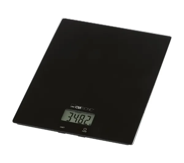 Wagi kuchenne - Clatronic KW 3820 Tarowanie 5kg Czarny