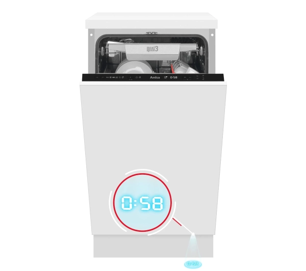 Zmywarki do zabudowy - Amica DIM46B6ELOCqD 44,8cm