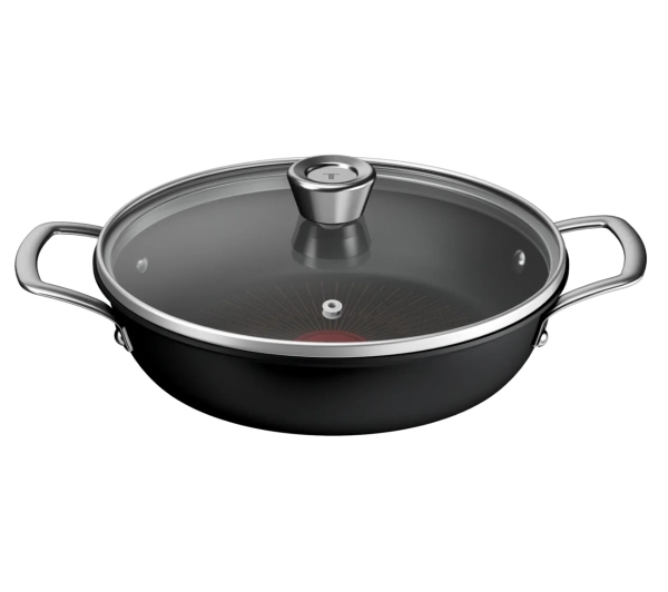 Patelnie - Tefal Excellence Plus G3308802 Indukcja Titanium 24cm