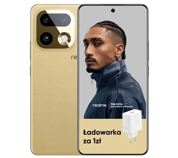 realme 16 Pro+ 5G 8/256GB 6,8" 144Hz 200Mpix Złoty