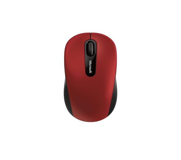 mysz komputerowa Microsoft Bluetooth Mobile Mouse 3600 (czerwony)