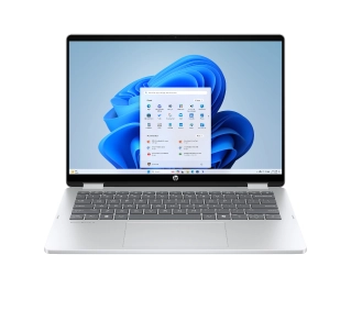 HP OmniBook 5 Flip 14-fp0216nw OLED 14" Core 7 150U 16GB RAM 512GB Dysk SSD Win11 Srebrny Funkcje AI
