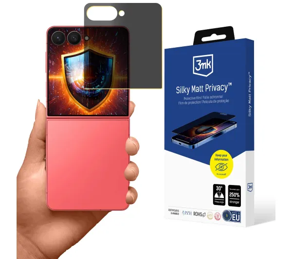 3mk Silky Matt Privacy do Samsung Galaxy Z Flip 7