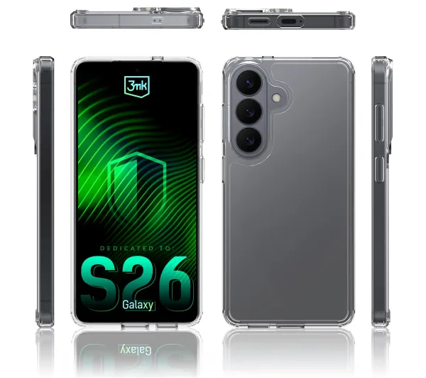 3mk Armor Case do Galaxy S26 Przezroczysty