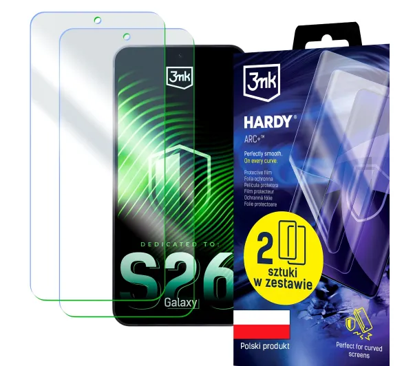 3mk Hardy ARC+ do Galaxy S26 2 sztuki