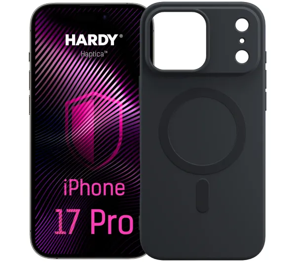 3mk Hardy Haptica MagCase do iPhone 17 Pro Max Czarny