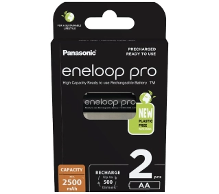 Panasonic Eneloop Pro AA 2500mAh 2szt.