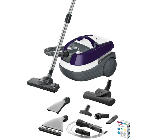 Odkurzacze - Bosch AquaWash&Clean BWD41740 1700W Turboszczotka Ssawka do prania dywanów