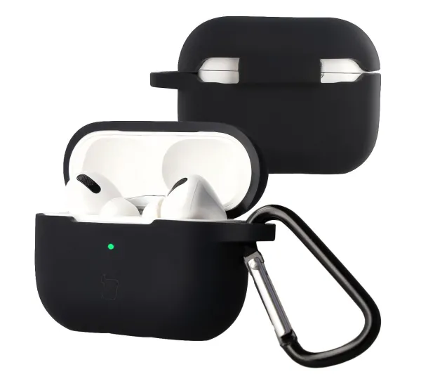 Bizon Case Headphone Silicone do AirPods Pro 2 Czarny