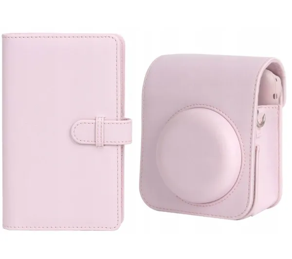 LoveInstant LI00242 album i etui do Instax Mini 12 Różowy