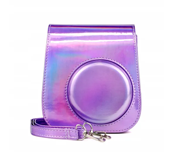 Pokrowiec LoveInstant Fujifilm Instax Mini 11 - Fioletowy / Błysk