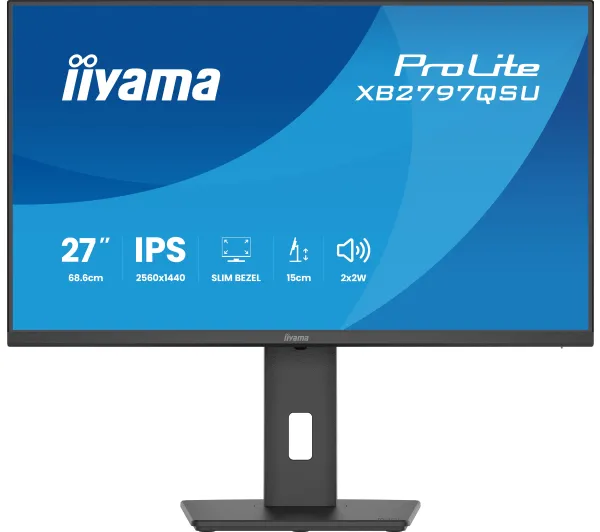 iiyama ProLite XB2797QSU-B1 27" 2K IPS 75Hz 1ms MPRT