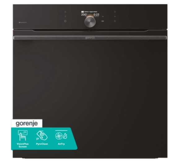 Gorenje G800 BP6138B Pizza 320C Termoobieg Termosonda Zdalne sterowanie Czarny