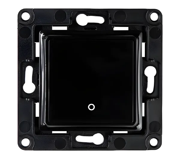 Shelly Home Shelly Accessories "Wall Switch 1" Wandtaster Schwarz