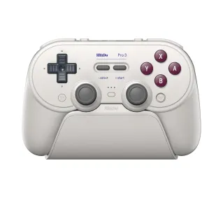 8BitDo Pro 3 Bluetooth Controller do PC, Nintendo Switch / Switch 2, Android iOS, Bezprzewodowy Biały