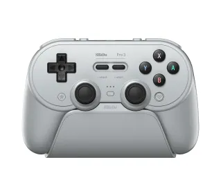 8BitDo Pro 3 Bluetooth Controller do PC, Nintendo Switch / Switch 2, Android iOS, Bezprzewodowy Szary