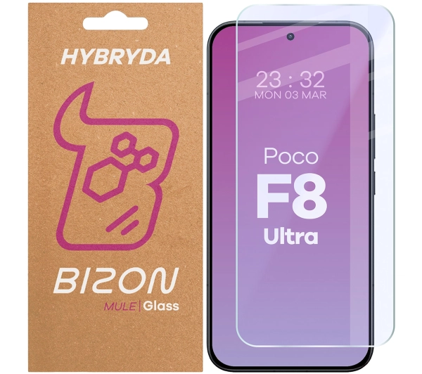 Bizon elastyczne Glass Mule do Xiaomi POCO F8 Ultra