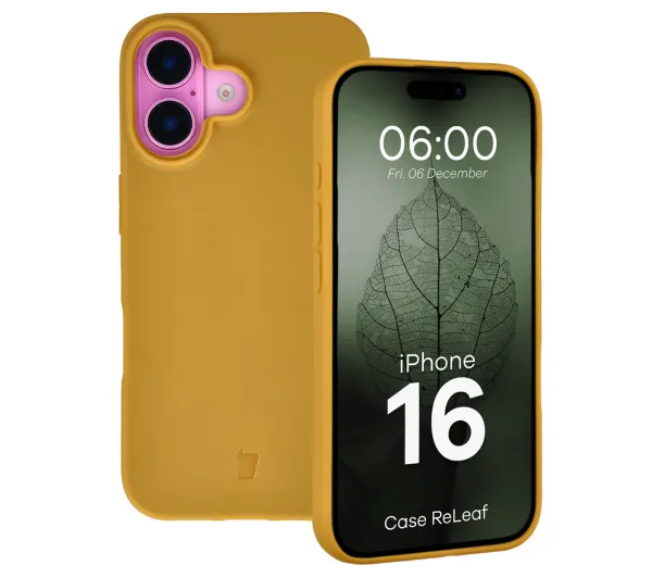 Bizon ReLeaf do iPhone 16 Musztardowy