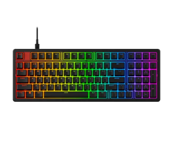 HyperX Alloy Origins 2 1800 Red Switch Czarny