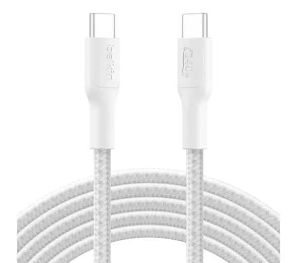 Belkin BoostCharge Pro USB-C do USB-C 240W 3m Biały