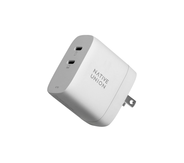 Native Union FAST-PD67-WHT-INT GaN 2x USB-C 67W Biały