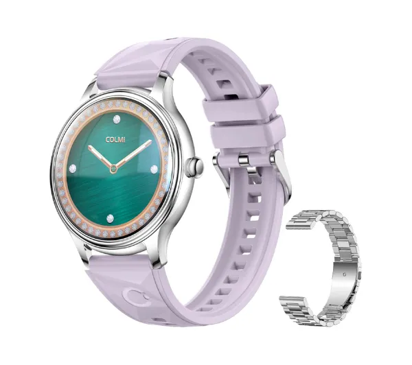 Colmi L28 48mm Srebrno-purpurowy